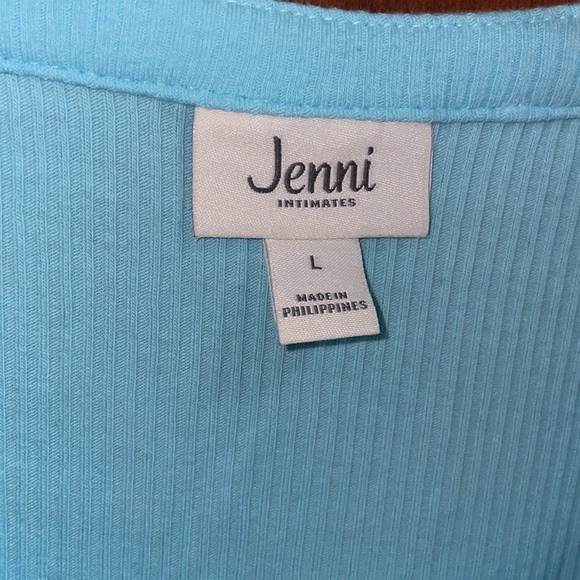 NWT Jenni Ribbed Henley Crew Neck Body Suit - Picture 4 of 7